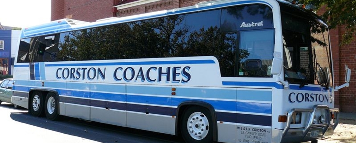 Corston Coaches tours Adelaide